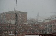 La nieve aparece casi a finales de marzo en Ciudad Real