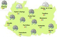 El tiempo en Ciudad Real: nuevas lluvias y más frío