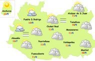 El tiempo en Ciudad Real: menos nubes y más nieblas