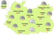 Miércoles de lluvias abundantes en la provincia de Ciudad Real