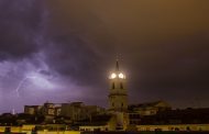Una tormenta despierta a Ciudad Real