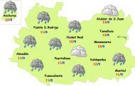 El tiempo en Ciudad Real: menos lluvias el fin de semana