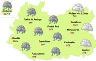 Vuelven las (débiles) lluvias a Ciudad Real y desaparecen las heladas