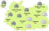 El tiempo en Ciudad Real: pocas lluvias y más fresco