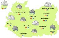 El tiempo en Ciudad Real: sigue la inestabilidad