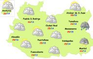 El tiempo en Ciudad Real: gran bajada de temperaturas