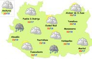 El tiempo en Ciudad Real: martes de aumento de la nubosidad y posibles lluvias al final