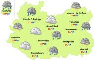 El tiempo en Ciudad Real: viernes, último día del episodio inestable