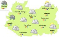 El tiempo en Ciudad Real: martes de más nubes con algo de lluvia en el tercio oeste