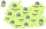 El tiempo en Ciudad Real: lunes y martes lluviosos y sin apenas frío