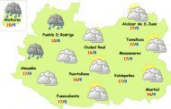 El tiempo en Ciudad Real: lunes y martes con nubes, algunas lluvias y temperaturas otoñales