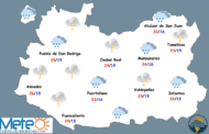 El tiempo en Ciudad Real: chubascos, más repartidos el jueves, y bajada de temperaturas